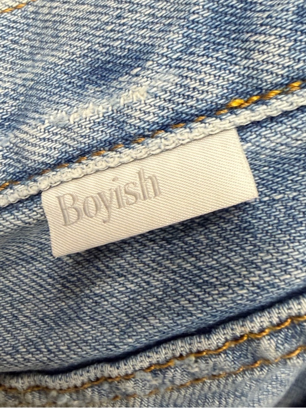 Boyish Billy Easy Rider Distressed Straight Leg Jeans Size 25 - Picture 6 of 13